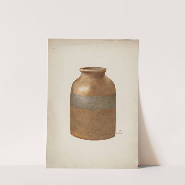 Stone Fruit Jar by Margaret Stottlemeyer