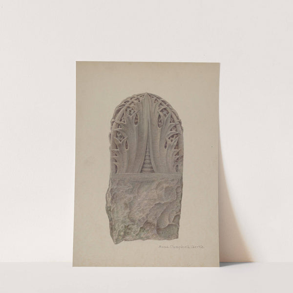 Stone Gate Post by Rose Campbell-Gerke