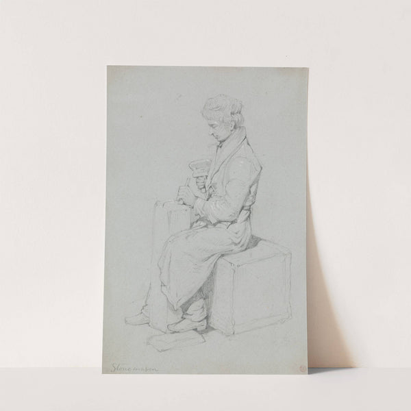 Stone Mason by Edward Duncan