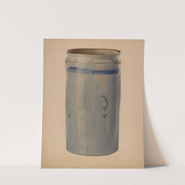 Stone Storage Jar by Arthur G. Merkley