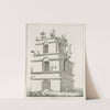 Stone tower with three floors by Antonio del Río