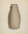 Stoneware Churn