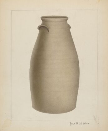 Stoneware Churn