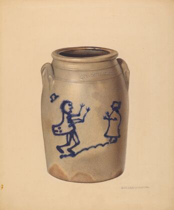 Stoneware Crock