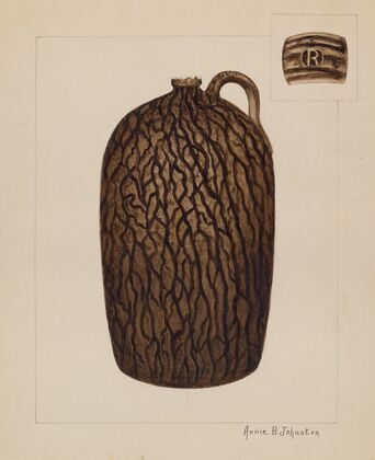 Stoneware Jar