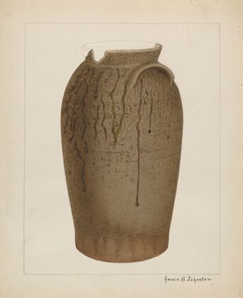 Stoneware Jar