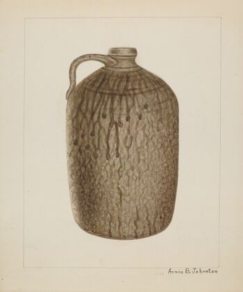 Stoneware Jar