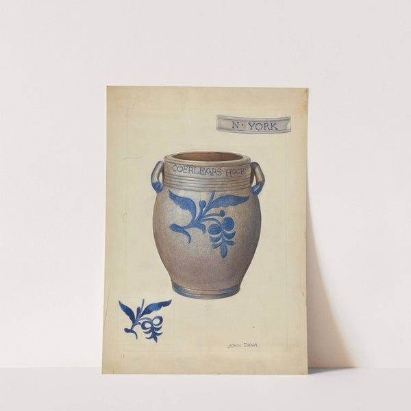 Stoneware Jar by John Dana