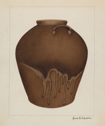 Stoneware Jar