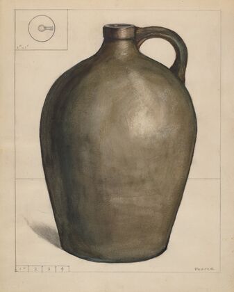 Stoneware Jug