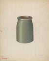 Stoneware Quart Jar