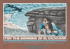 Stop the bombing of El Salvador.