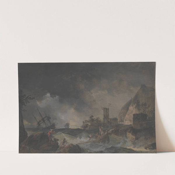 Storm by Claude-Joseph Vernet