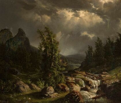 Storm in the mountains