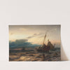 Storm off the Dutch Coast. Scene from Scheveningen by Albert Berg