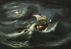 Storm-Tossed Frigate (mid 19th century)