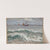 Stormy sea with boats by Tadeusz Makowski