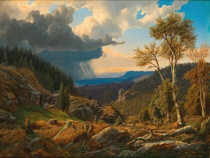 Stormy Weather upcoming (landscape by Ossegg)