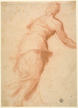 Story of Niobe; Woman Turning Left