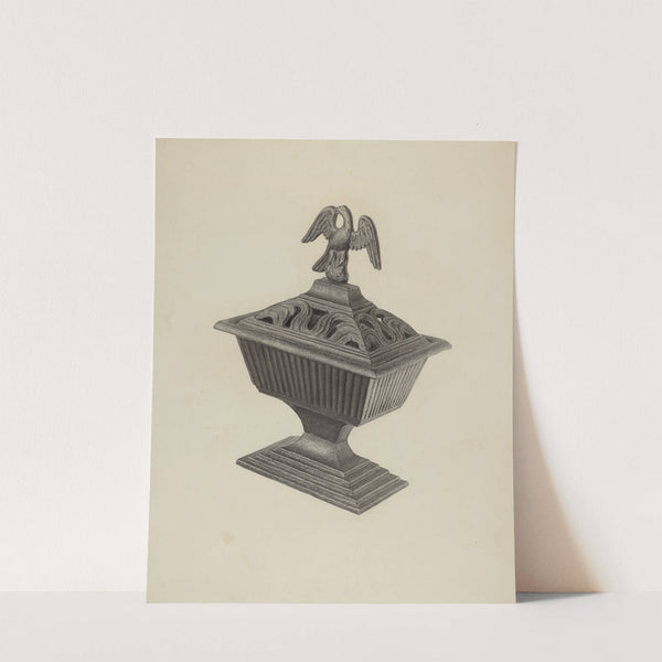 Stove Urn (c. 1939) by Milton Grubstein