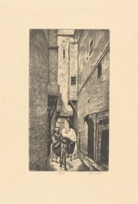 Straat te Fez (1904-1943)