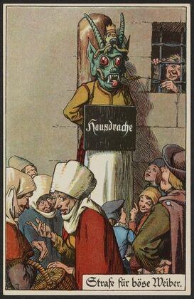 Strafe für böse Weiber