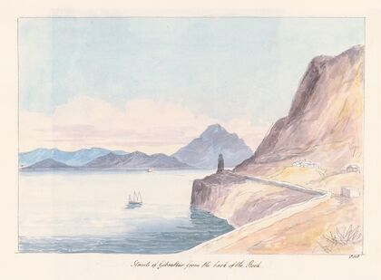 Straits of Gibraltar From the Back of the Rock