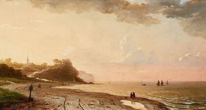 Strand bei Heringsdorf an der Ostsee