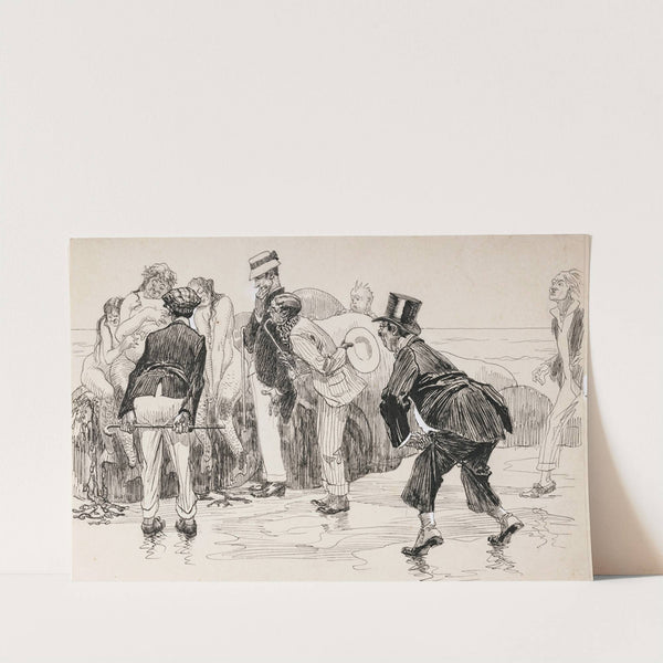 Strandfalle I (1910) by Heinrich Kley