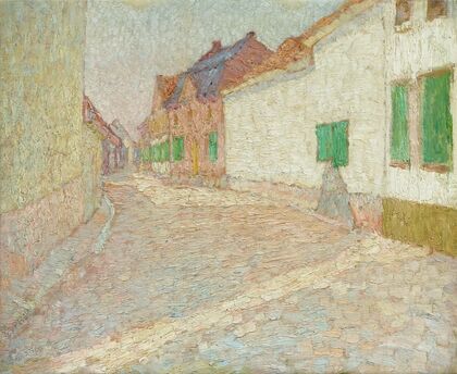 Straße in Zons (1908)