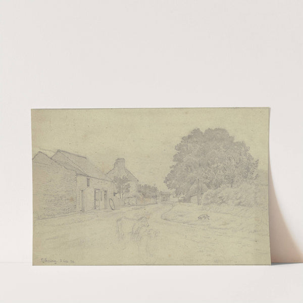Straße von Pickering by Otto Scholderer
