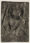 Straßenbiegung;Porträt Wilhelmine Julow I (1916)