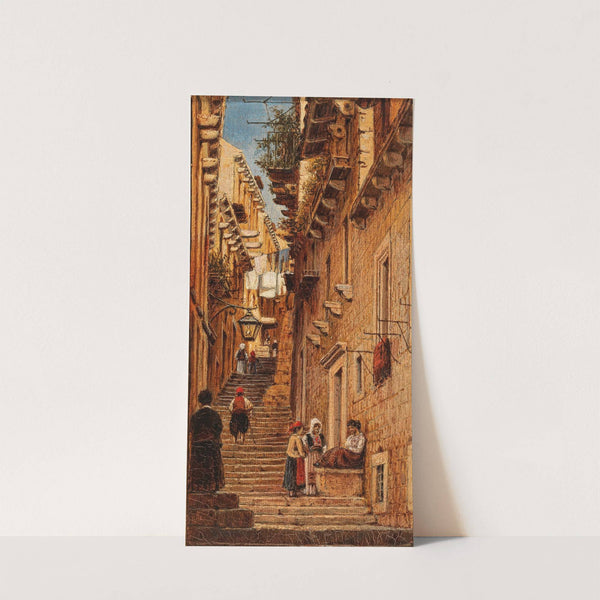 Strasse in Ragusa by Anton Perko