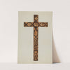 Straw Inlay Cross by Margery Parish