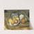 Straw-Trimmed Vase, Sugar Bowl and Apples (1890 - 1893) by Paul Cézanne