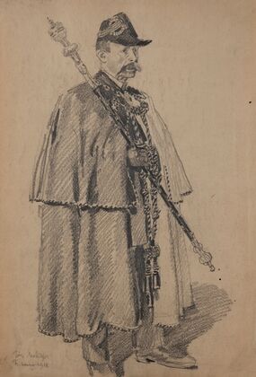 Strażnik Nicolas Cuennet (1918)