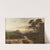 Stream by the pine forest at sunset by Benjamin Williams Leader