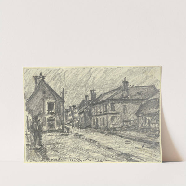 Street in Bouconville by Jakob Nussbaum