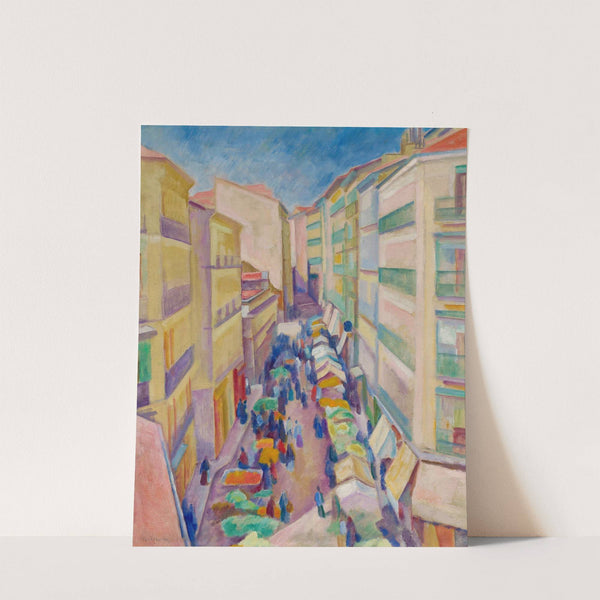 Street in Madrid by Józef Pankiewicz