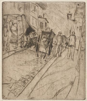 Street in Montmartre (1906 - 1910)