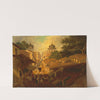 Street in Patna by Sir Charles D&#039;Oyly