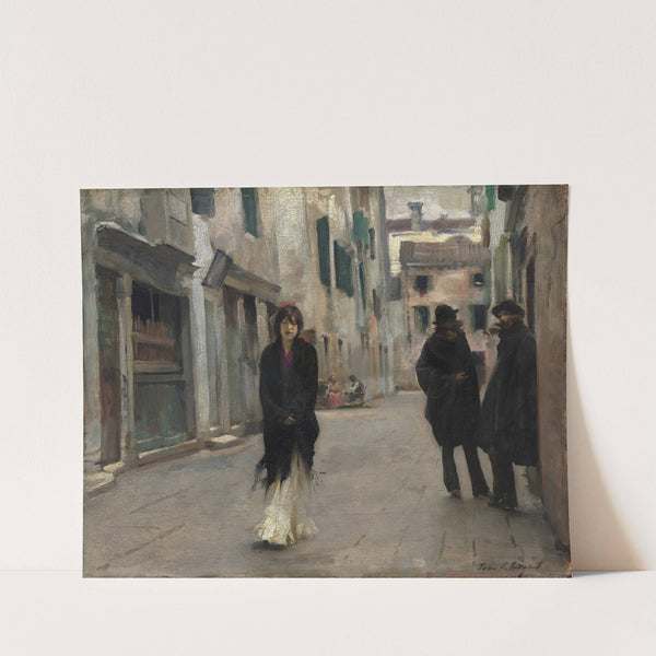 Street in Venice by John Singer Sargent