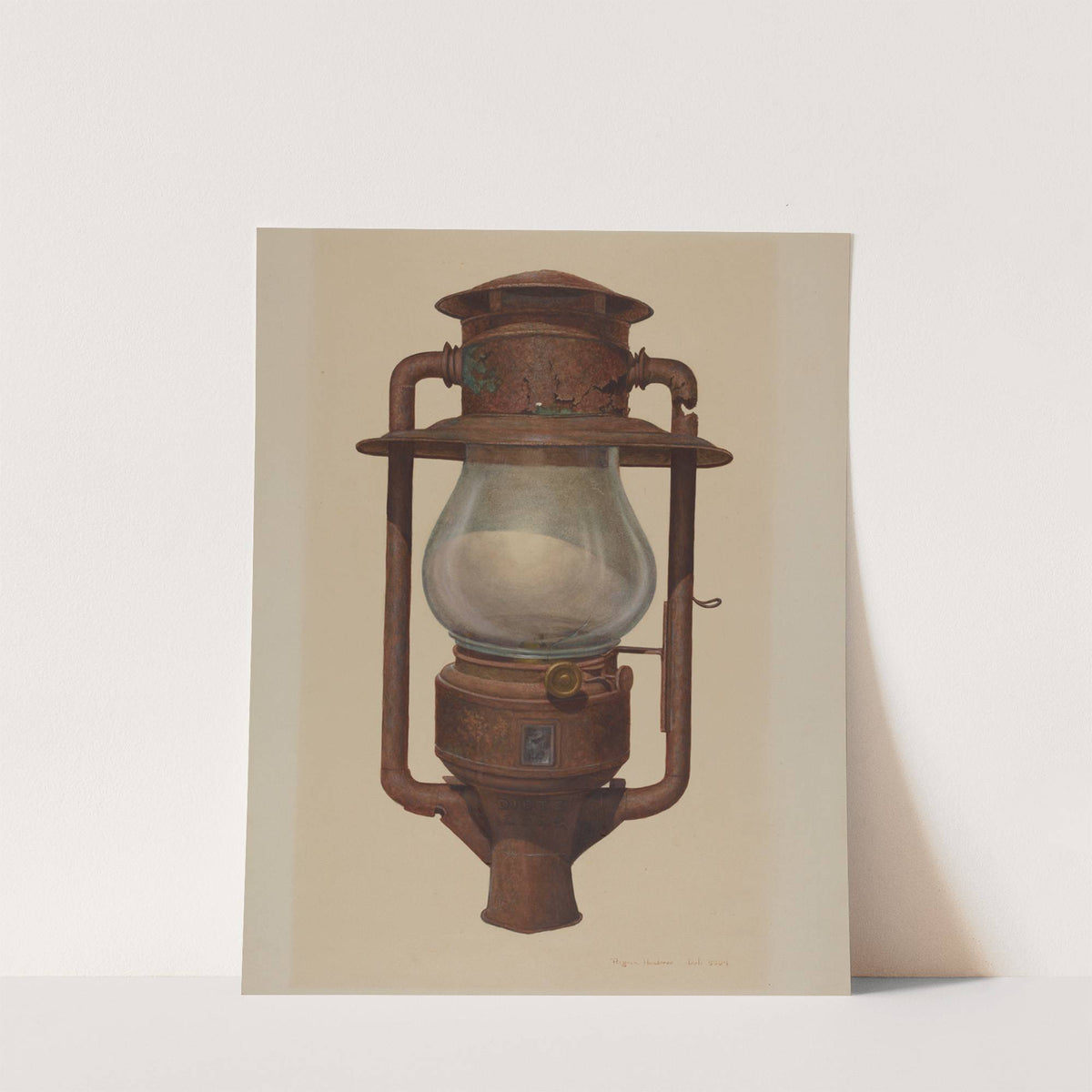 Street Post Lamp by Regina Henderer
