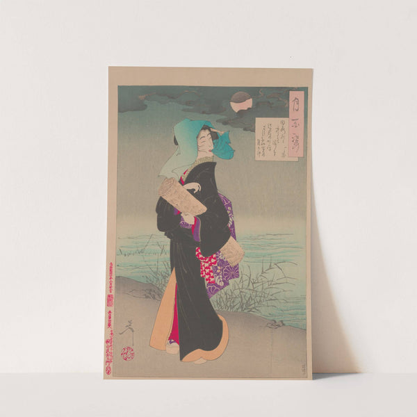 Streetwalker by moonlight by Tsukioka Yoshitoshi