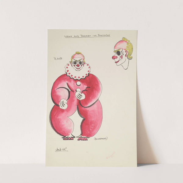 String Fever(marionette): Clown for Pantomime (1934-1943) by Hope Shippee