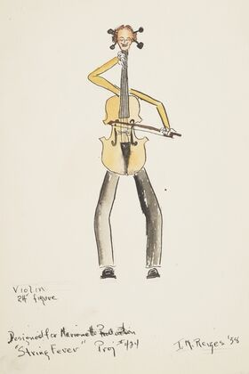 String Fever(marionette): Violin (1934-1943)