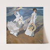 Strolling along the Seashore (1909) by Joaquín Sorolla