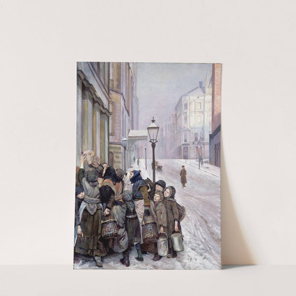 Struggle for Survival (1889) by Christian Krohg
