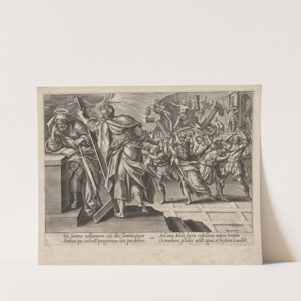 Sts. Judas Thadeus and Simon the Zealot (c. 1578) by Hendrick Goltzius