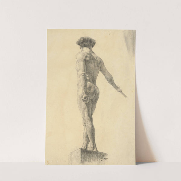 Štúdia aktu stojaceho muža by Ákos Aranyossy